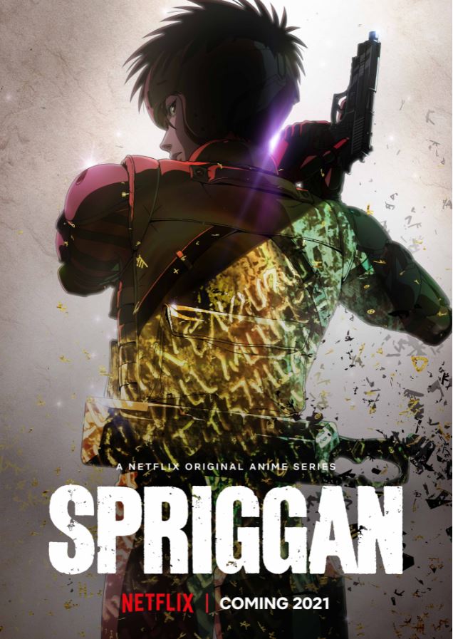 Spriggan Announcement Poster - Netflix Anime