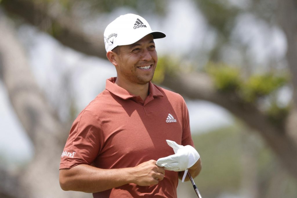 Who is Xander Schauffele's wife?