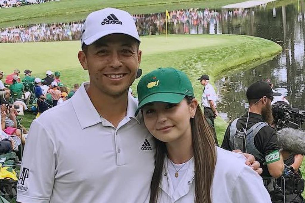 Who is Xander Schauffele's wife?