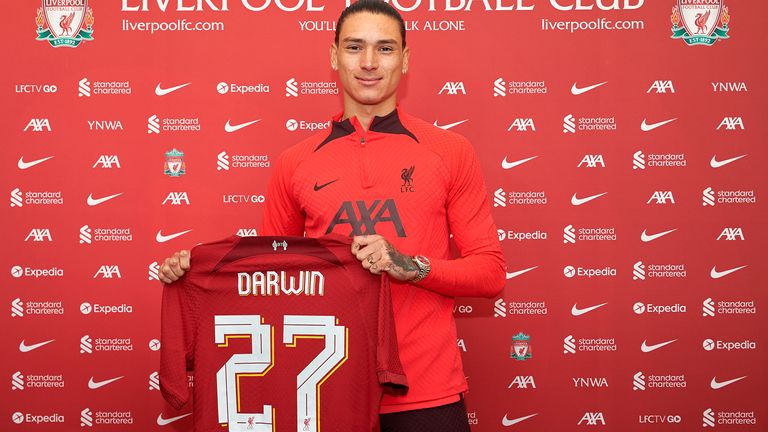 Football Transfer Liverpool, Darwin Nunez