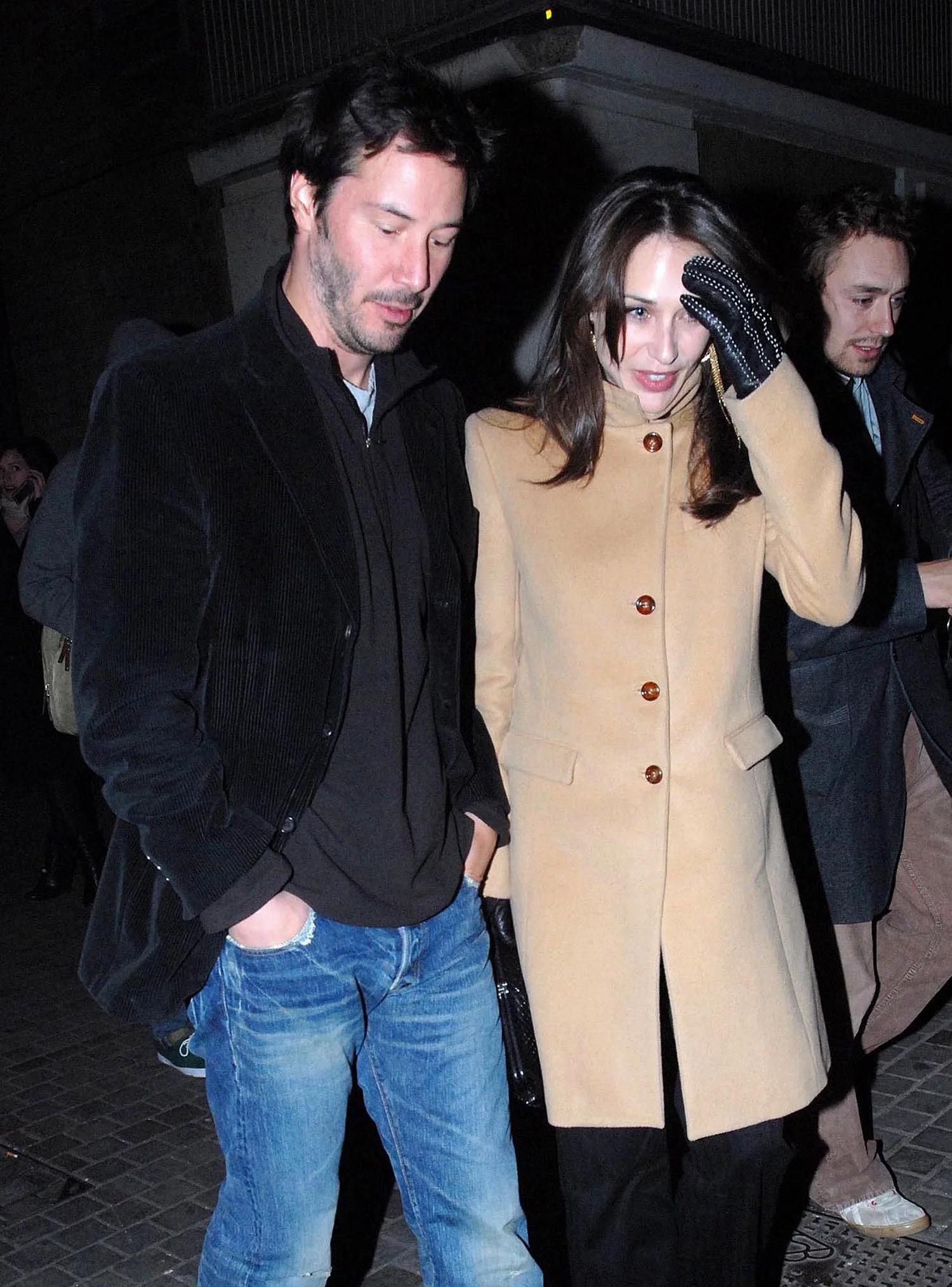 Keanu Reeves and Claire Forlani