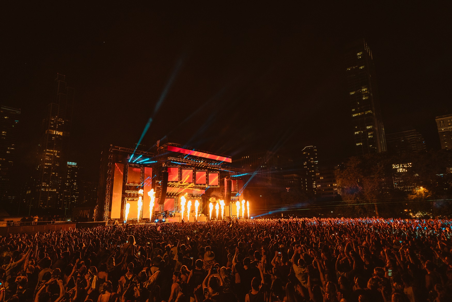 Lollapalooza stage