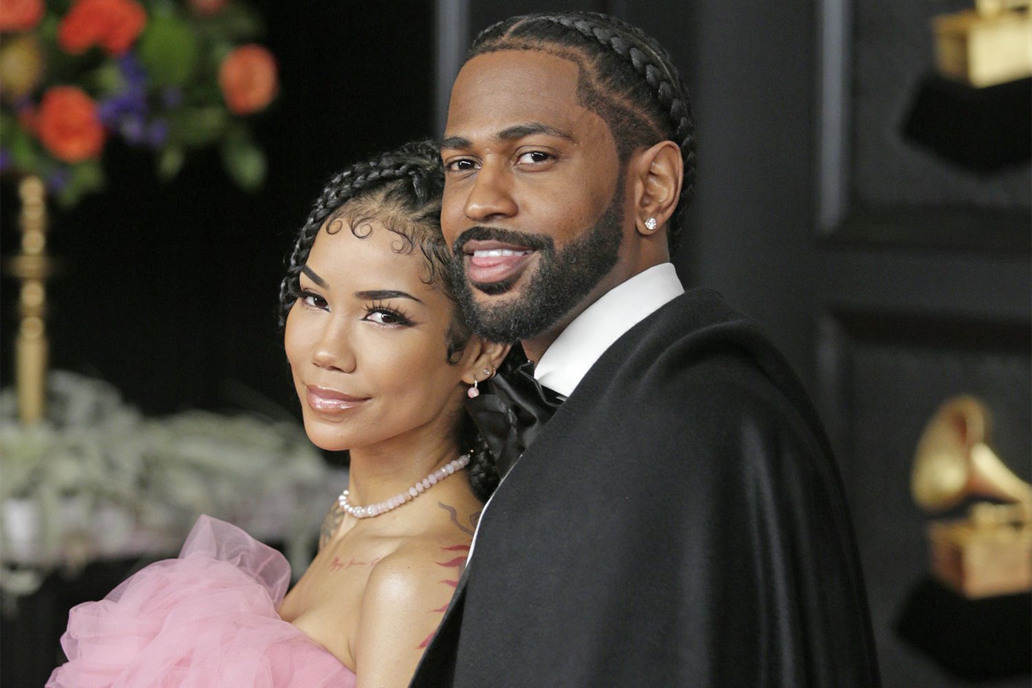 Big Sean and Jhene Aiko at Grammys