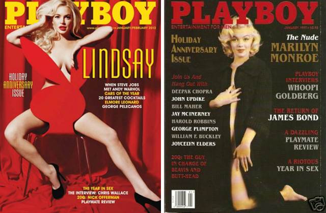 Lindsay Lohan's Playboy Shoot