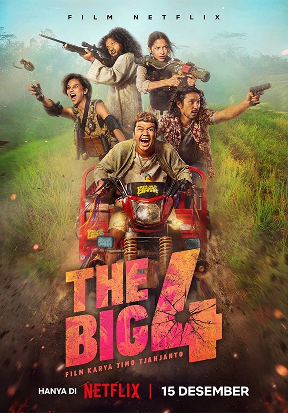The Big 4, an upcoming action comedy from Indonesia