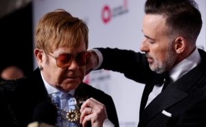 Elton John And David Funish