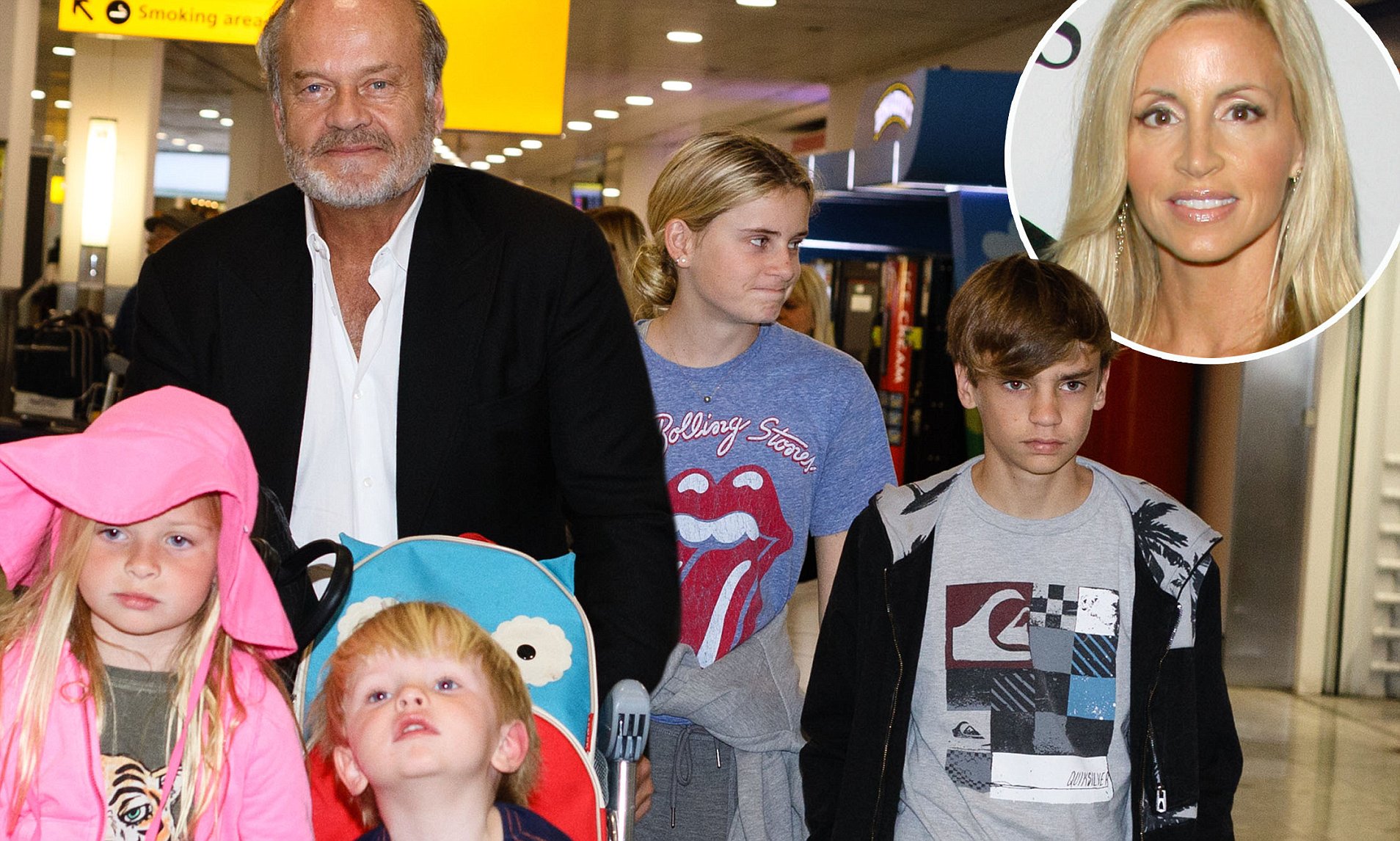 Kelsey Grammer With His Kids