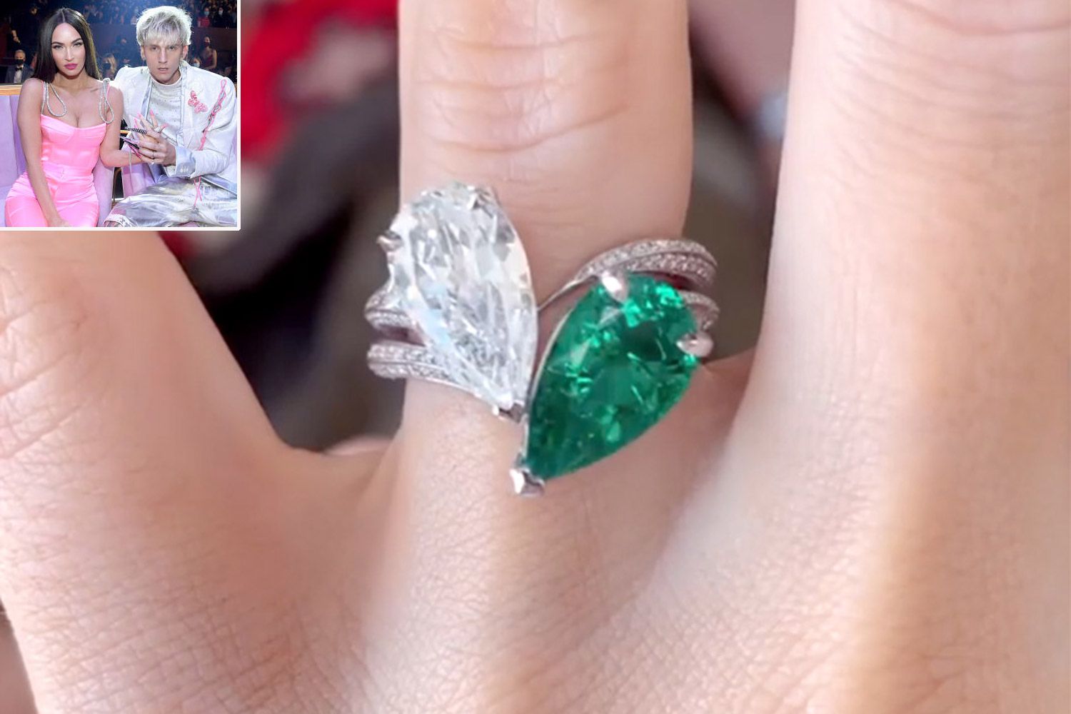 Megan Fox engagement ring 