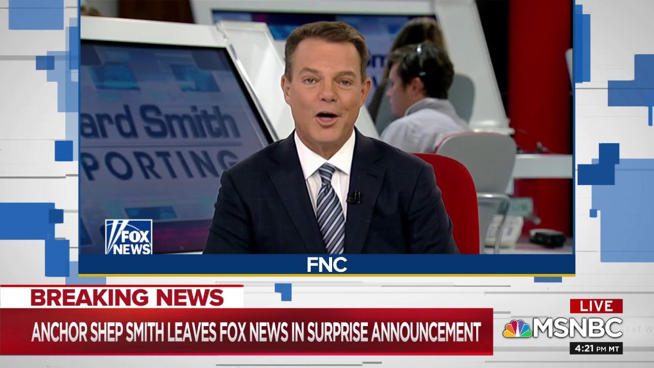 Shepard Smith left fox news