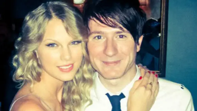 Adam Young and Taylor Swift