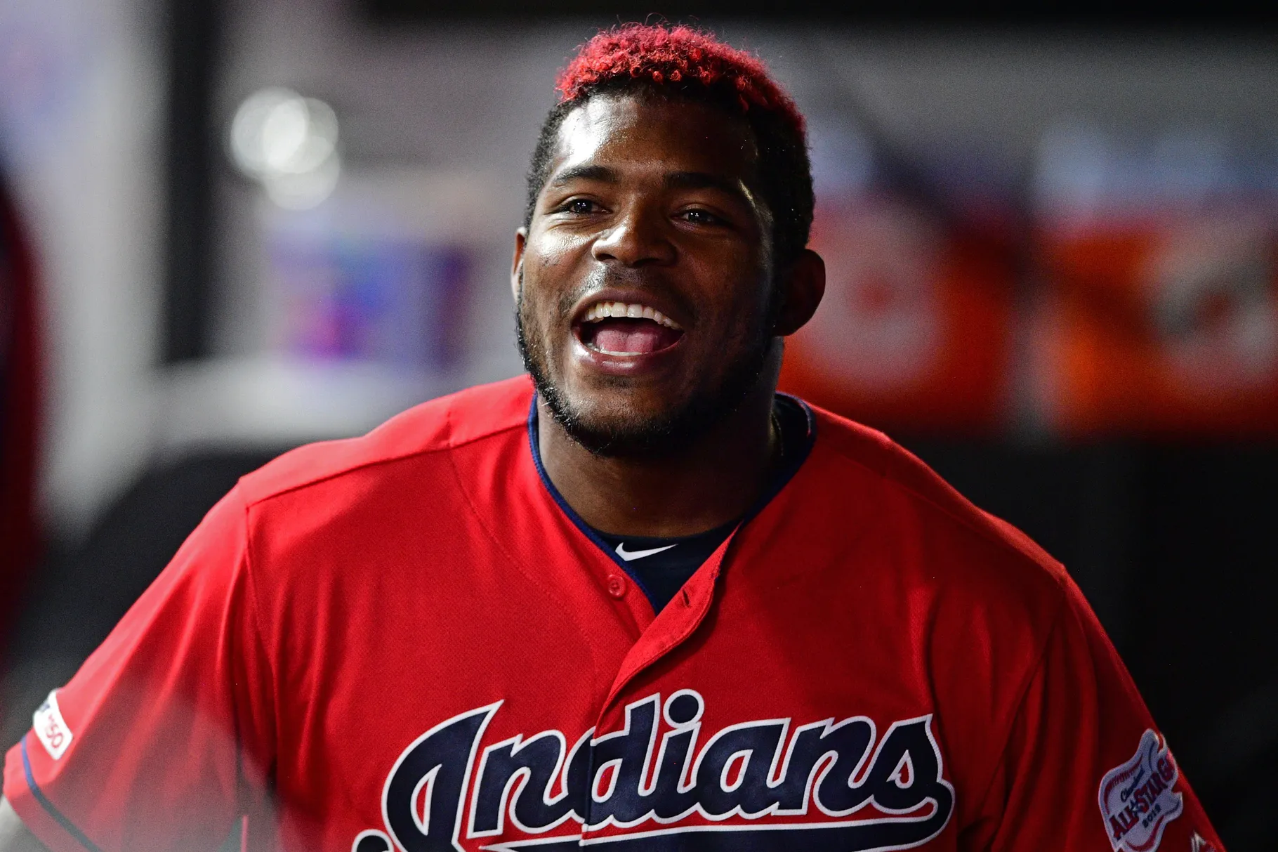 Yasiel Puig for Cleveland Indians Credit: David Dermer/USATODAYSports