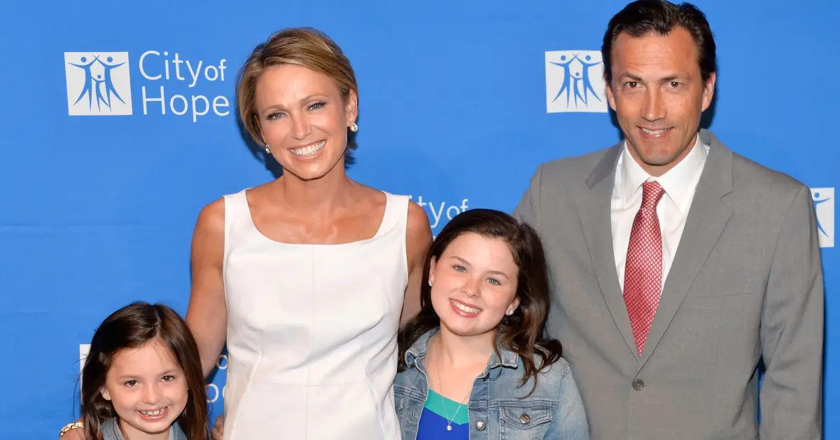 Amy Robach And Andrew Shue kids
