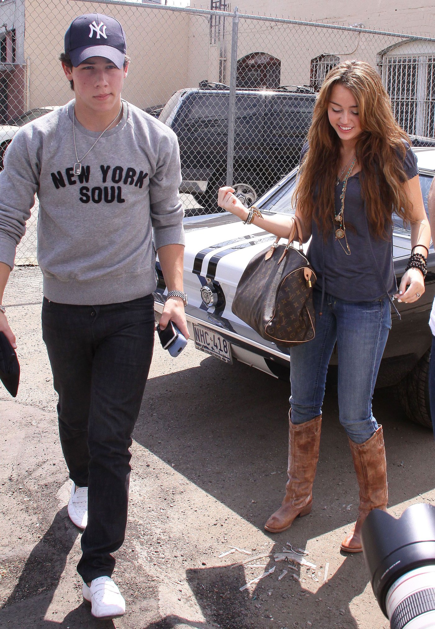 Miley Cyrus and Nick JonasCredit MCP/Shutterstock