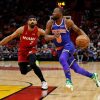 Kemba Walker playing basketball. Kemba Walker has achieved so much in his career. As you will read further, I have added every information about his career and his achievements. This image credits goes to SportsKeeda
