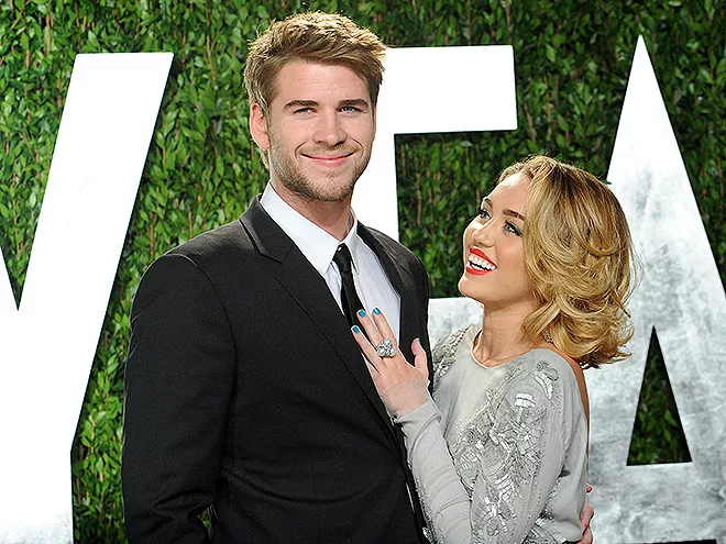 Miley Cyrus and Liam Hemsworth