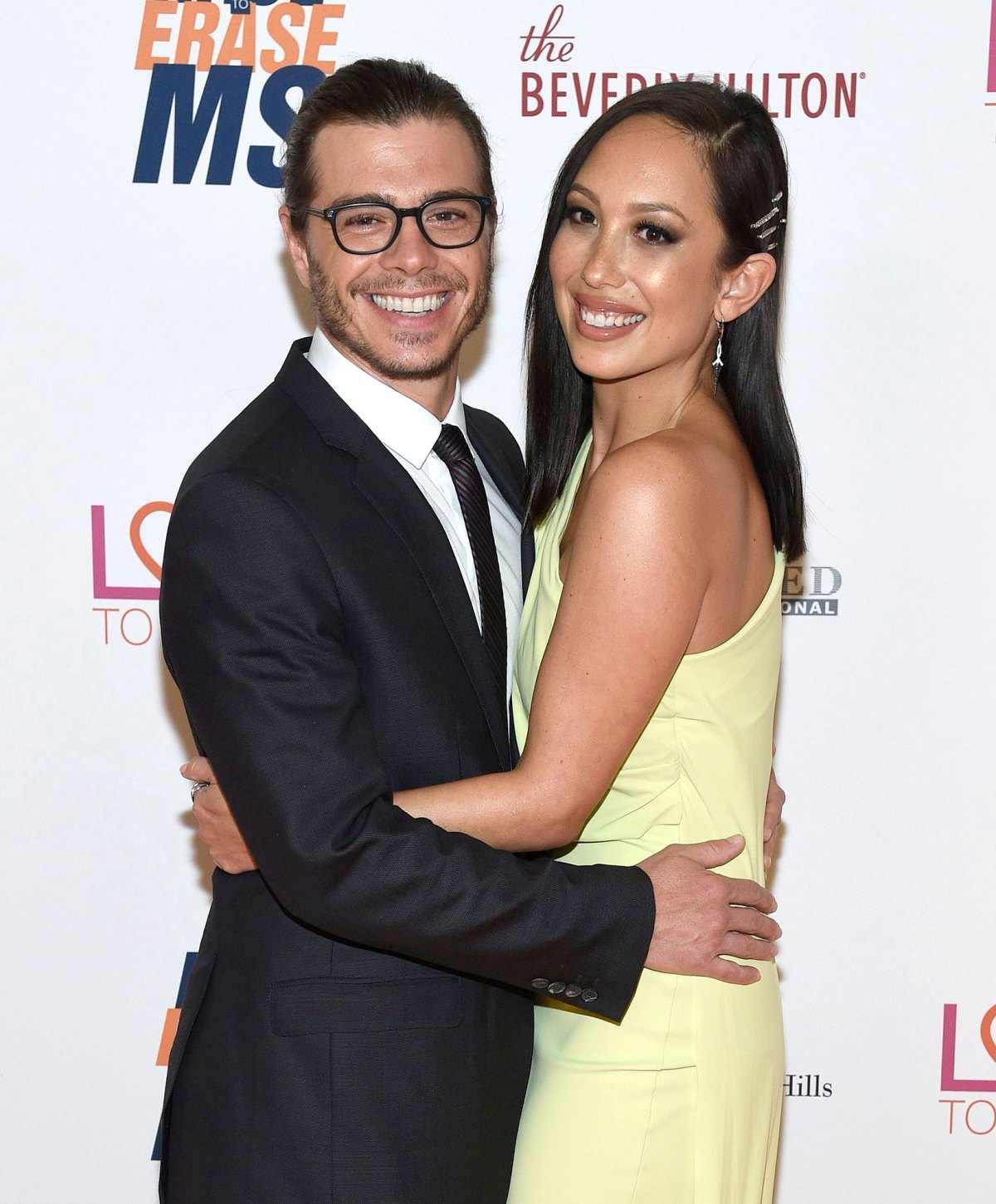 Mattew Lawrence and Cheryl Burke