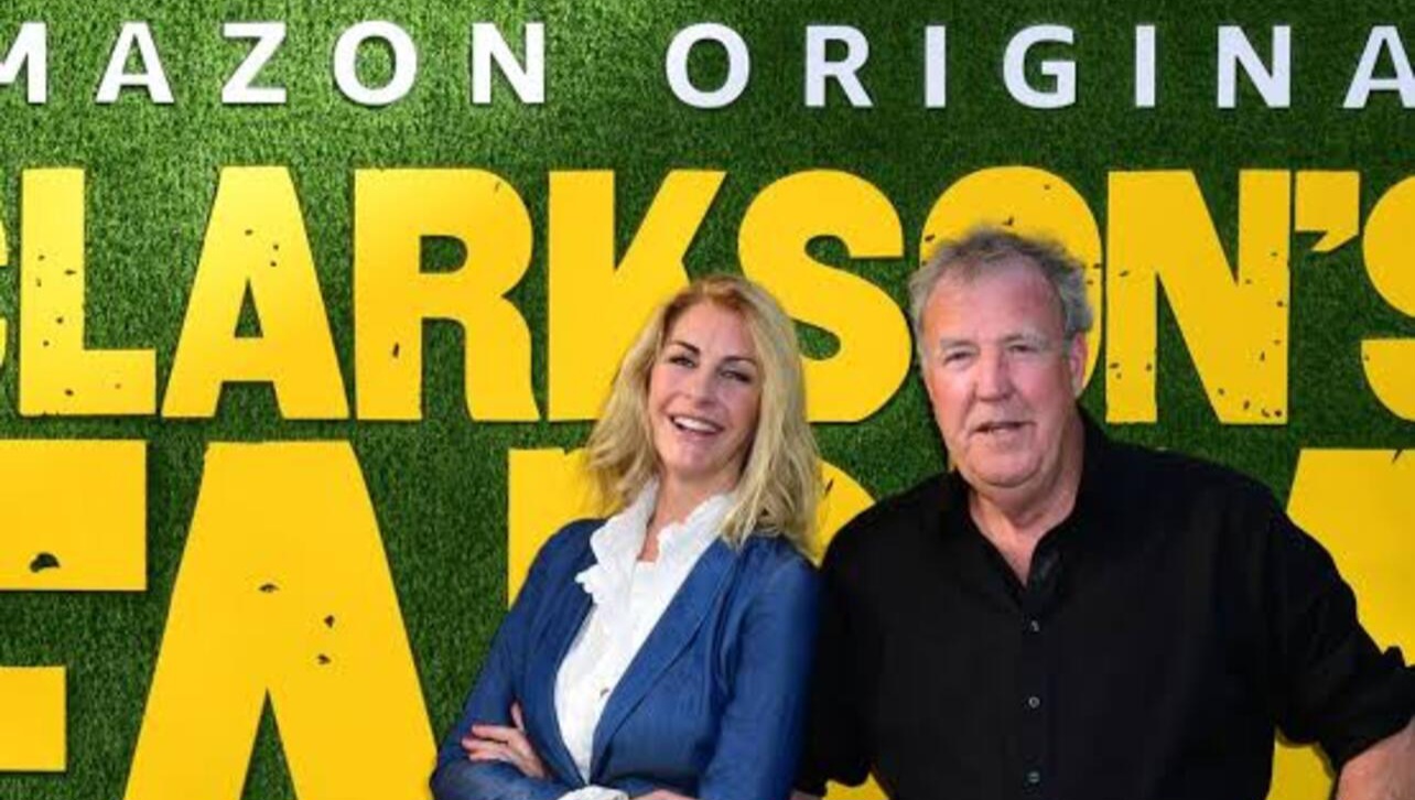 Lisa Hogan and Jeremy Clarkson