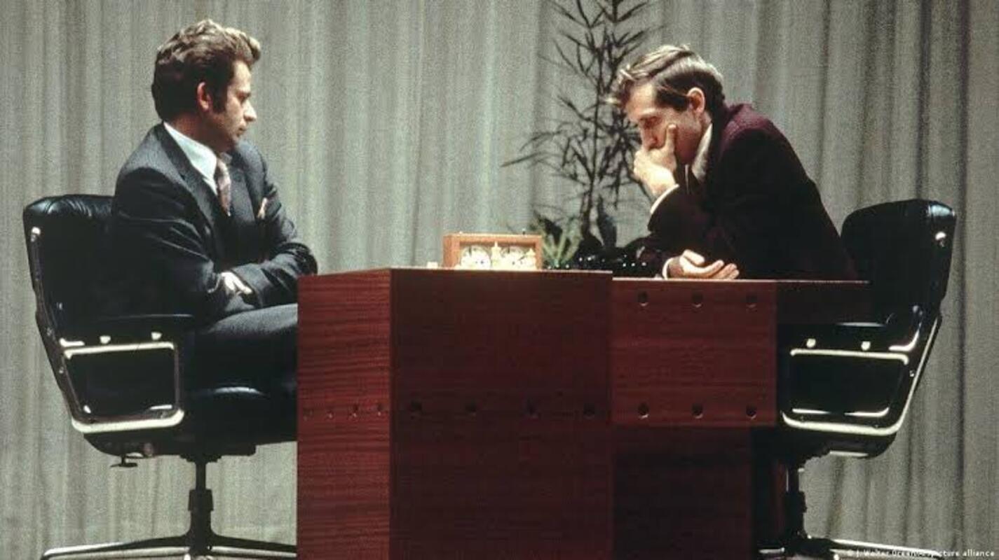 Fischer and Spassky