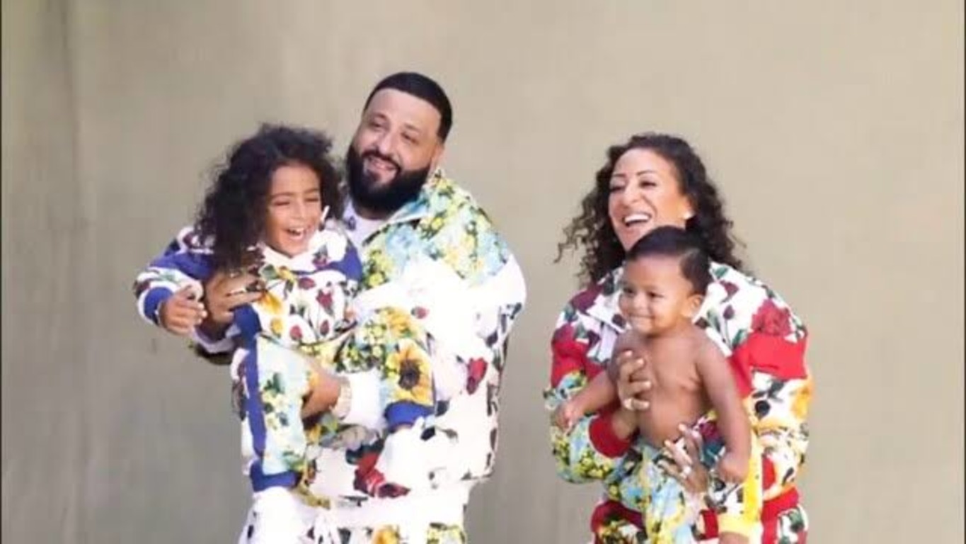 DJ Khaled and his family