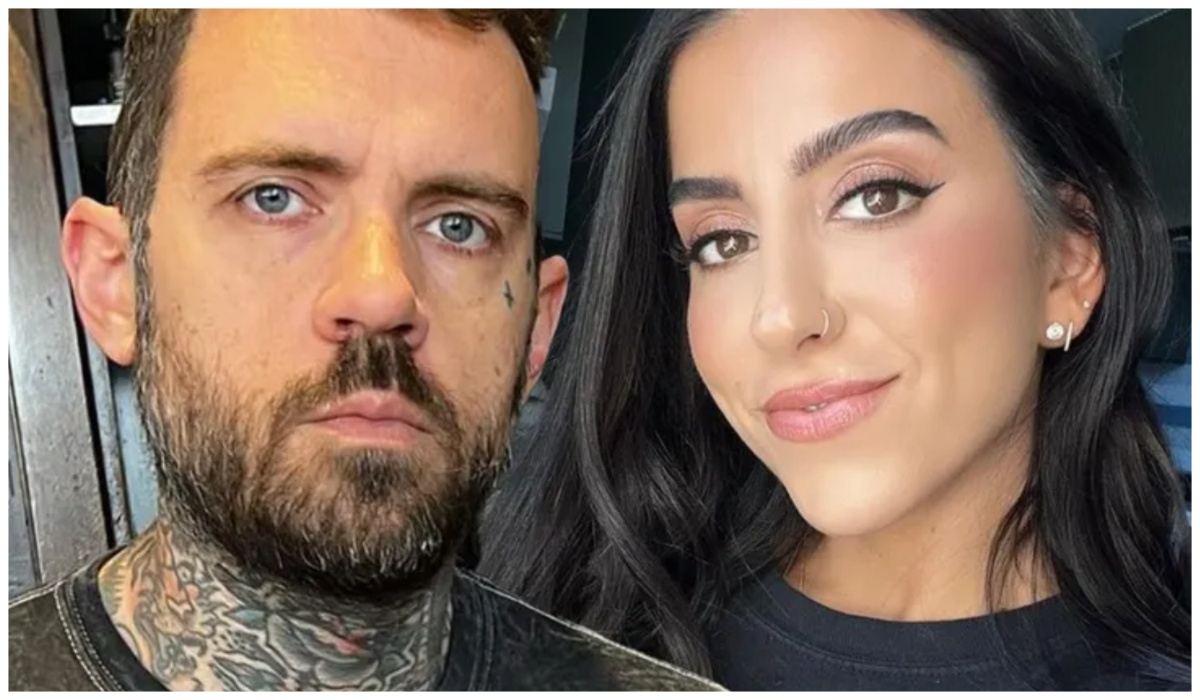 Adam22 with his wife Lena The Plug