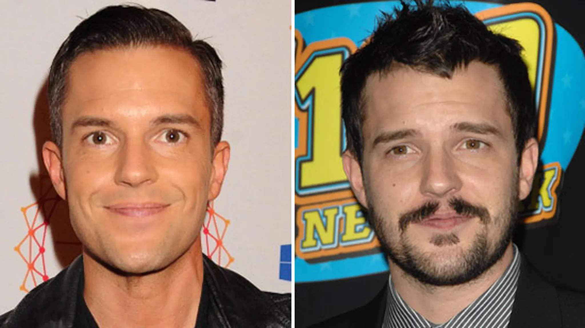 Brandon Flowers before and after