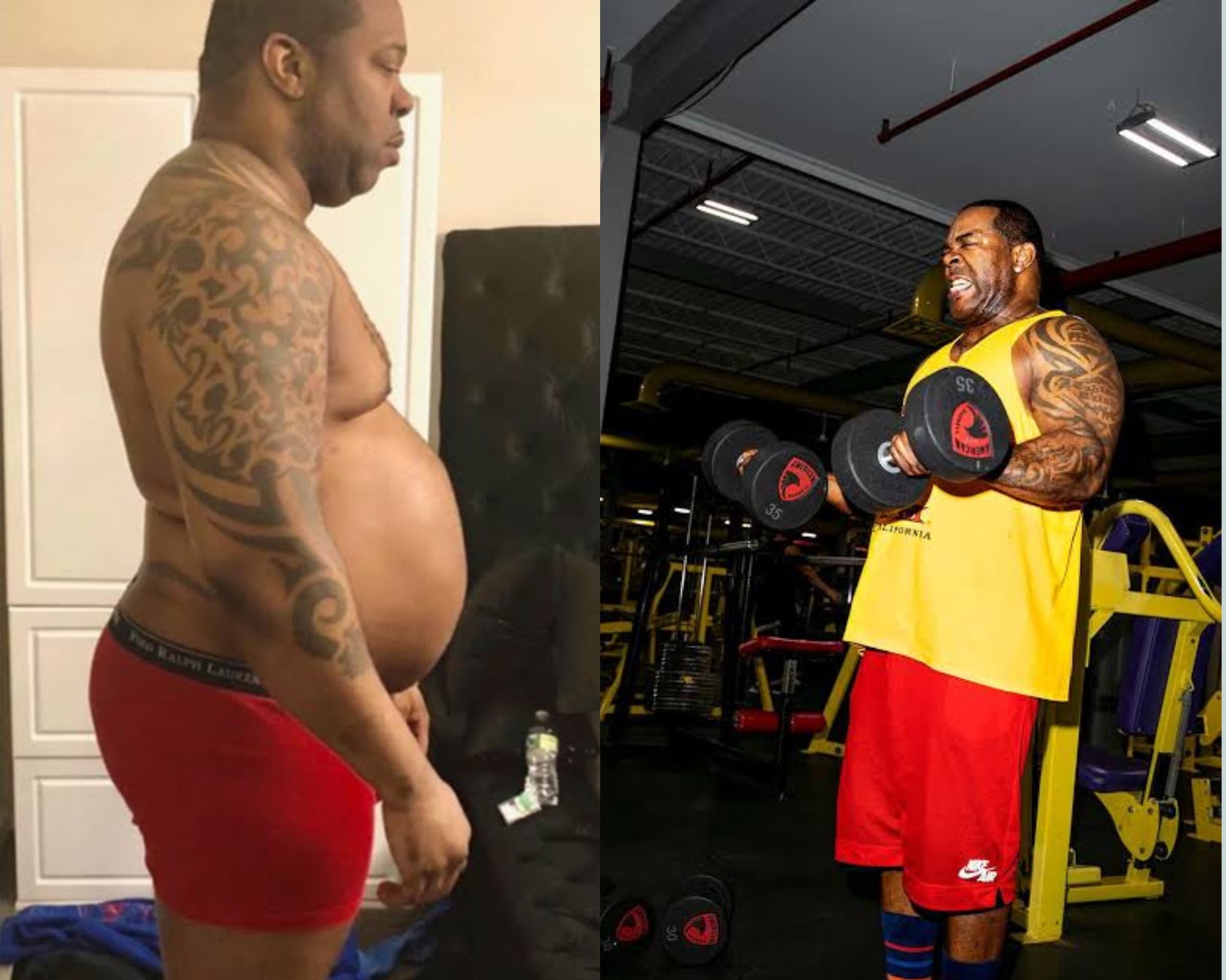 Busta Rhymes gym