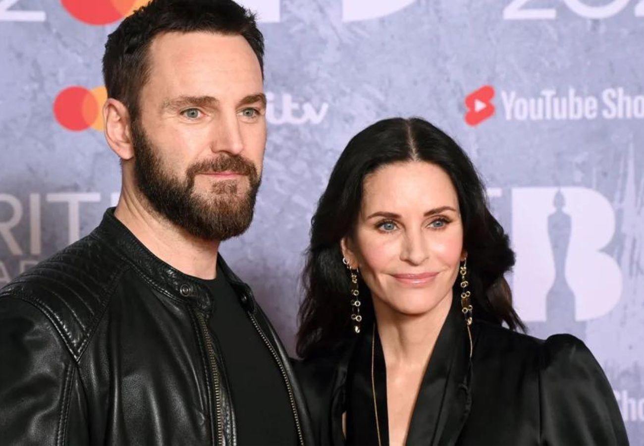 Courteney Cox And Johnny McDaid At Billboard