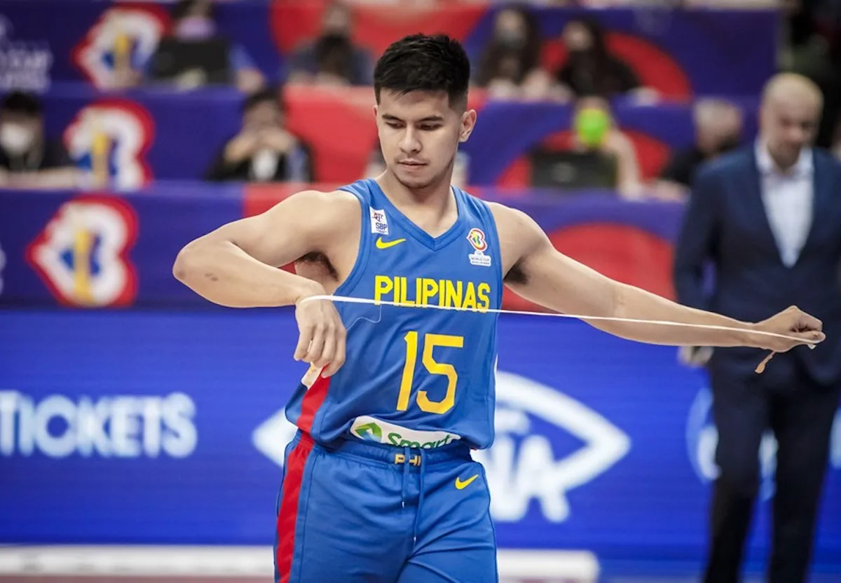 Kiefer Ravena on Basketball Court