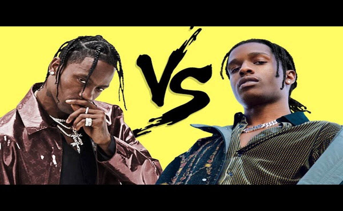 A$AP Rocky claims that Travis Scott has stolen his style. 