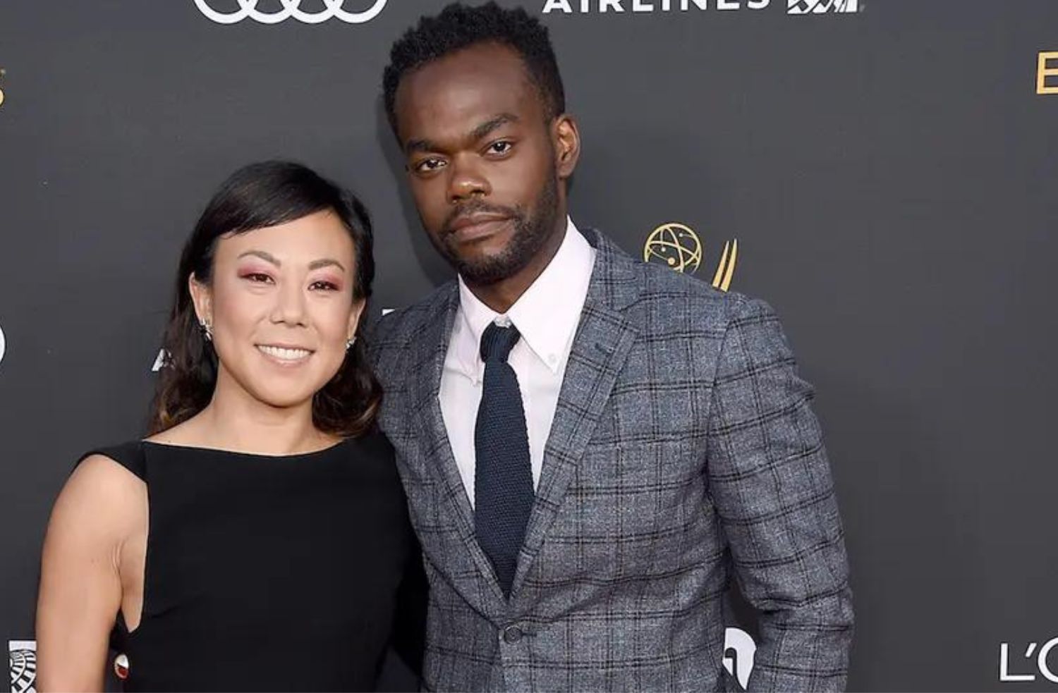 William Jackson Harper And Ali Ahn At Award Show