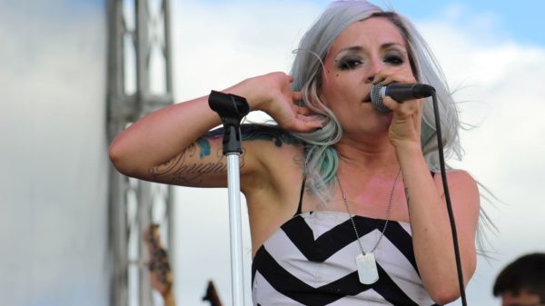 Lacey Sturm During A Concert