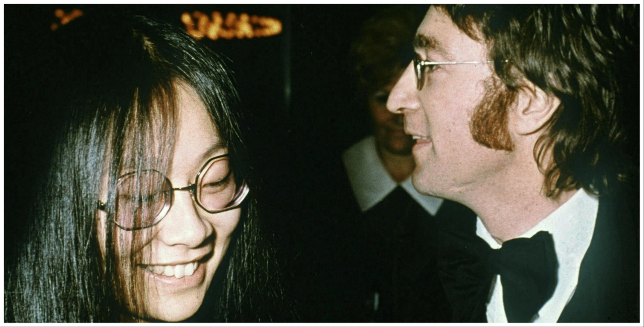 May Pang and John Lennon