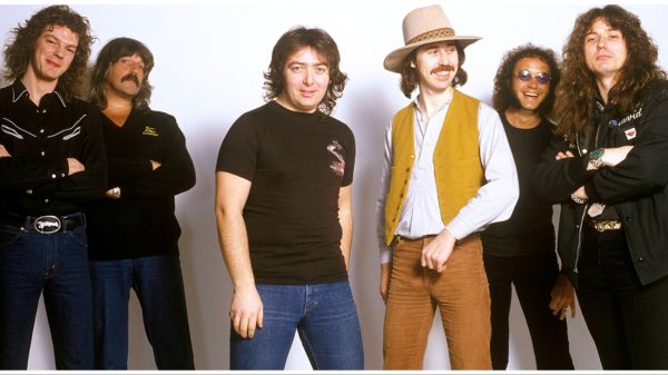 Bernie Marsden with his former bandmates of Whitesnake