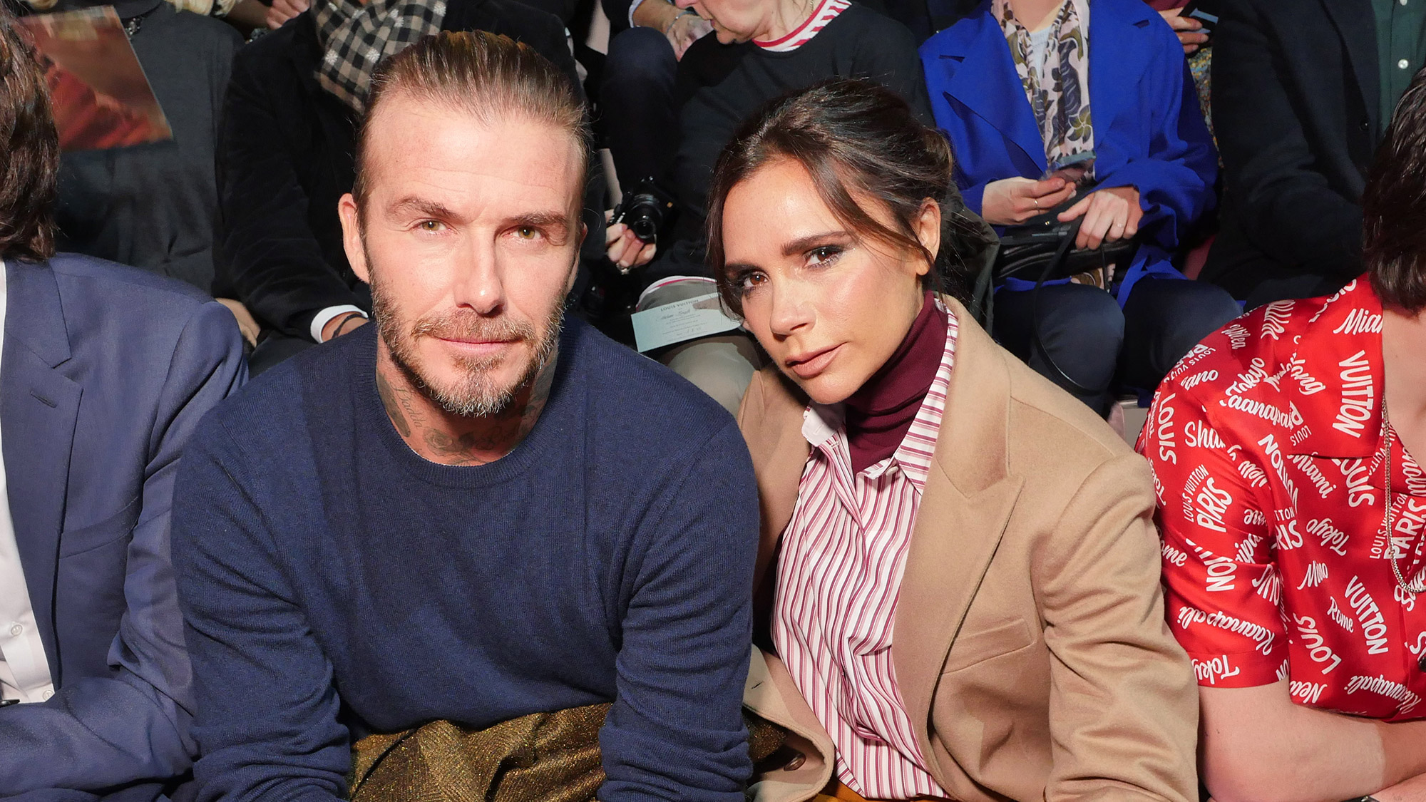 David Beckham and Victoria Beckham