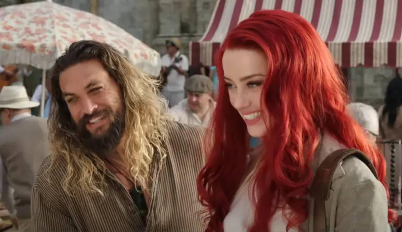 Jason Momoa and Amber Heard