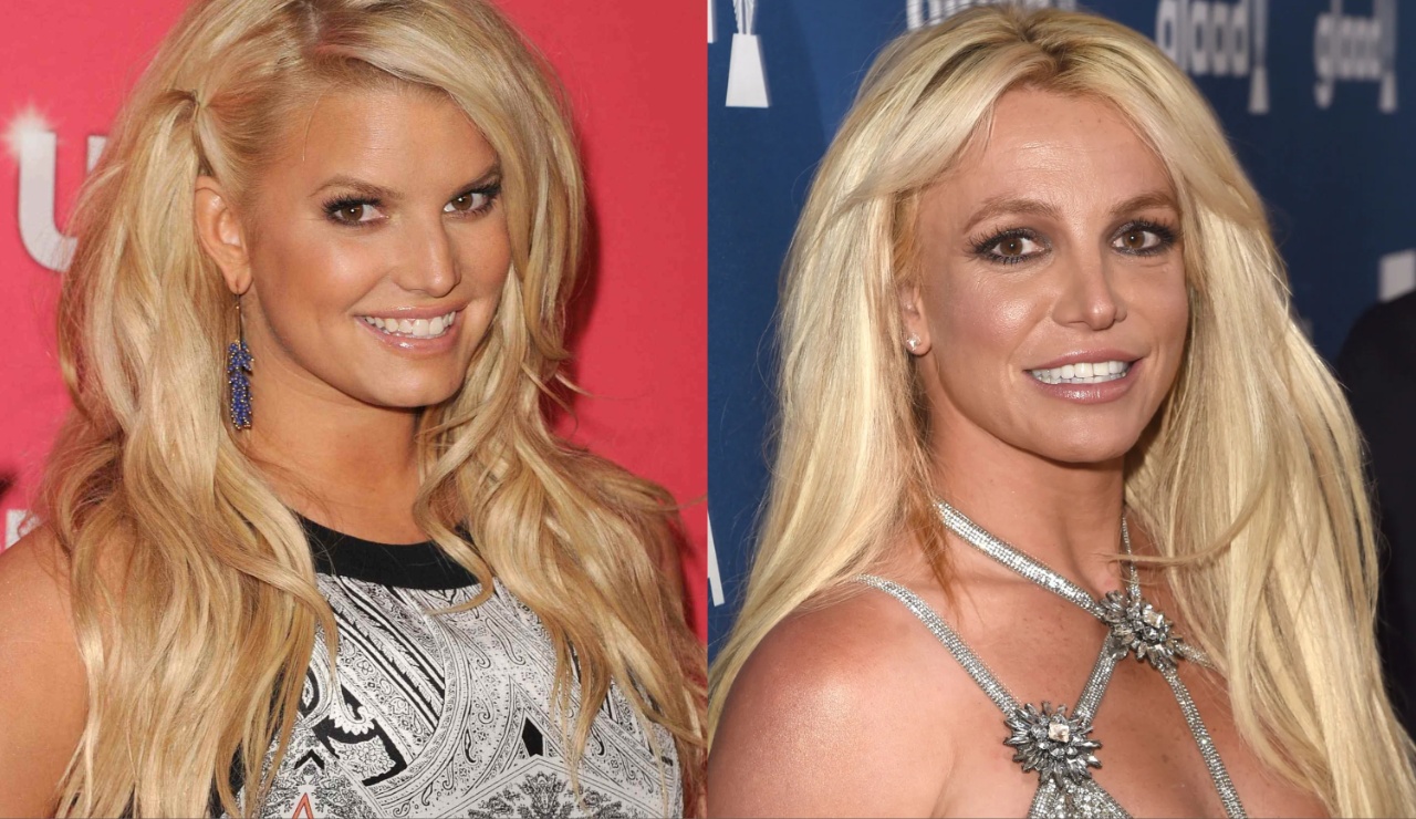 Jessica Simpson and Britney Spears