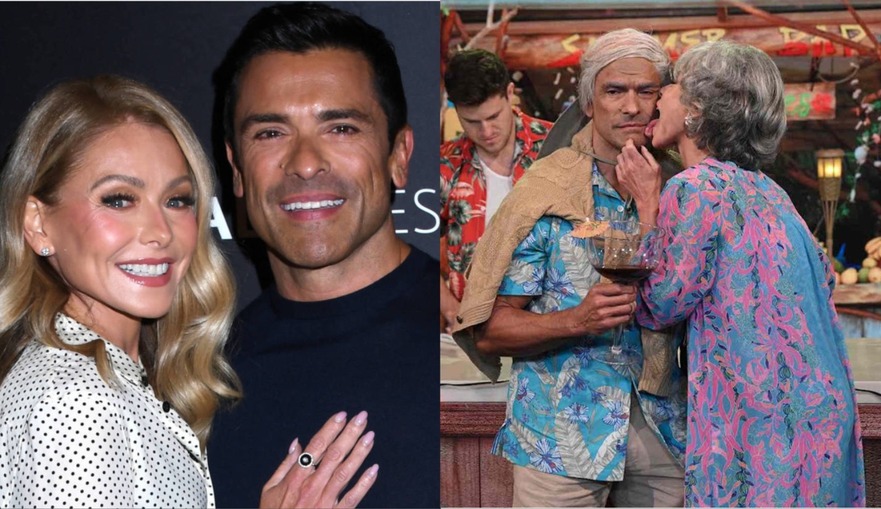 Kelly Ripa and Mark Consuelos