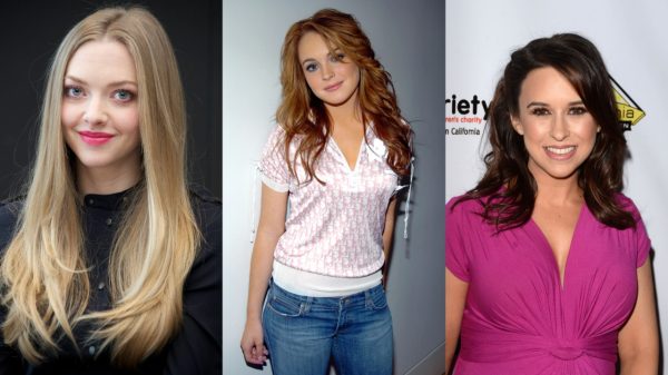Lindsay Lohan, Amanda Seyfried and Lacey Chabert