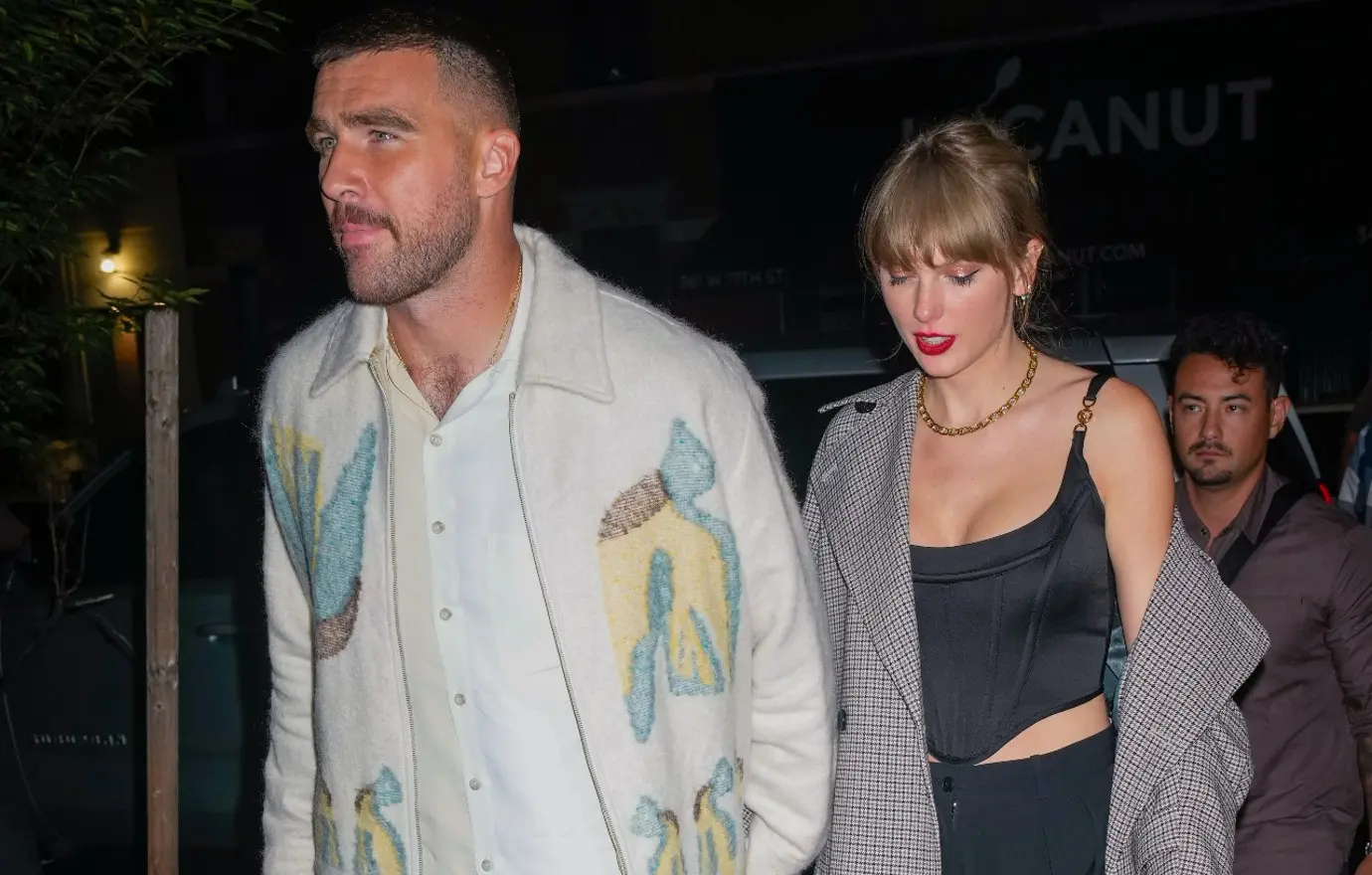 Taylor Swift and Travis Kelce