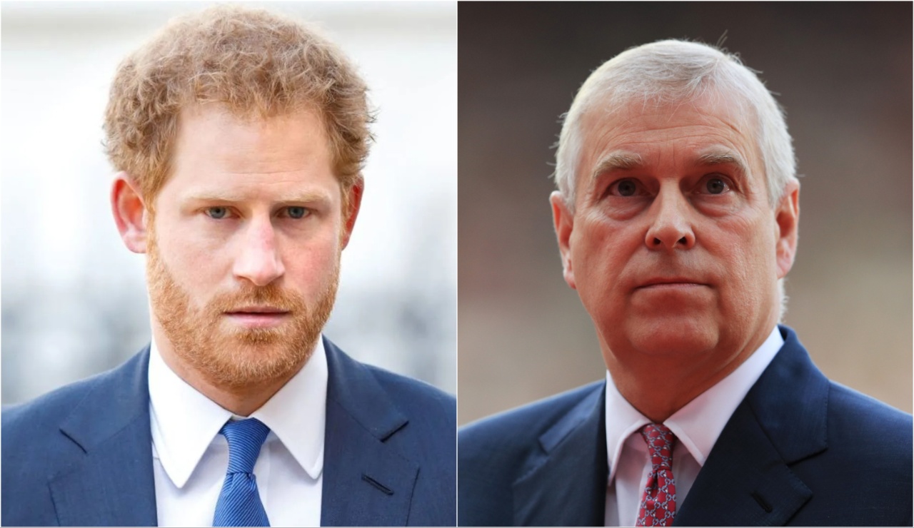 Prince Harry and Prince Andrew