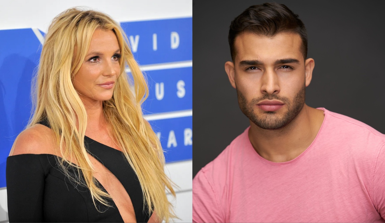 Sam Asghari and Britney Spears