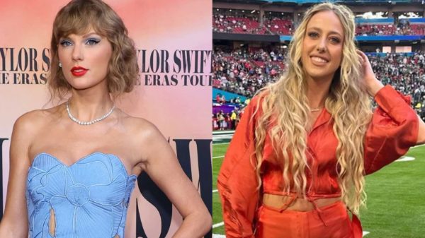 Taylor Swift and Brittany Mahomes