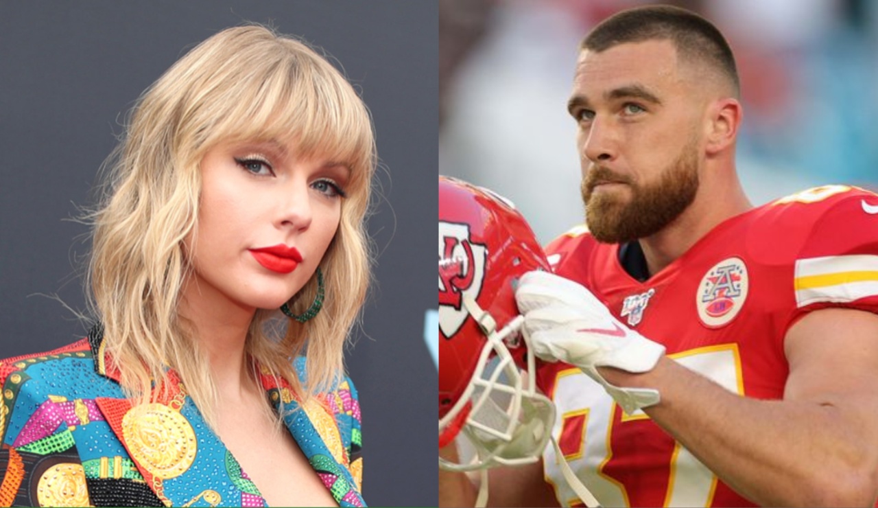 Taylor Swift and Travis Kelce