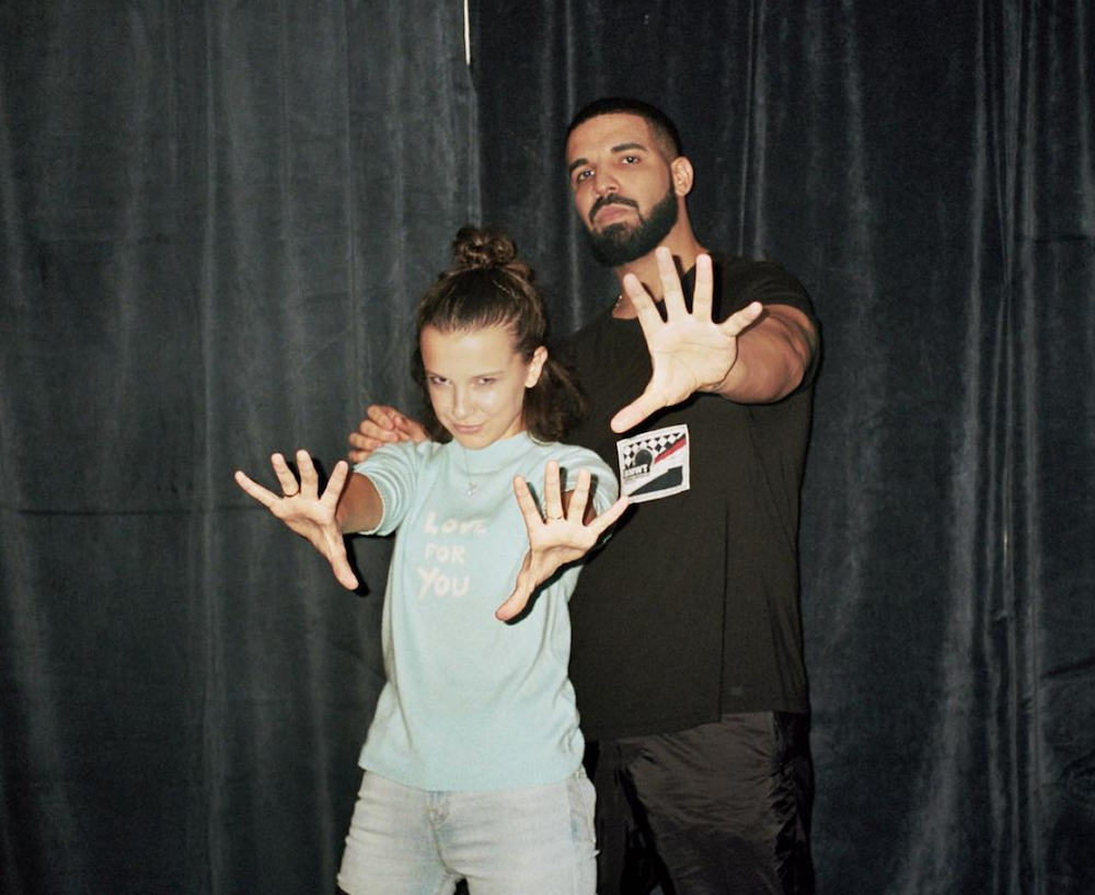 Millie Bobby Brown and Drake