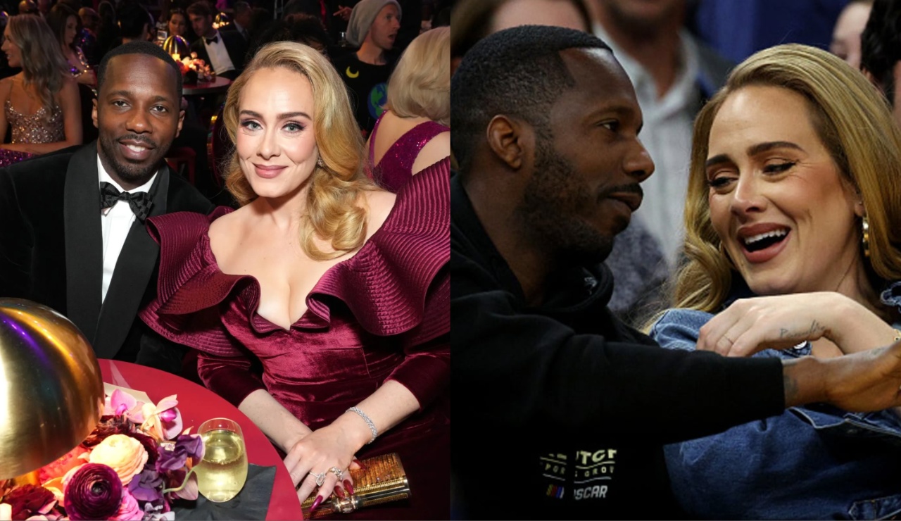 Adele and Rich Paul