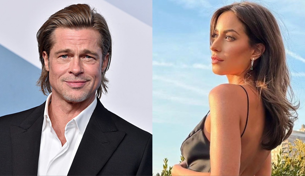 Brad Pitt and Ines de Ramon