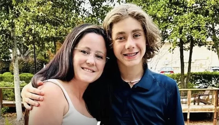 Jenelle Evans and her Son Jace