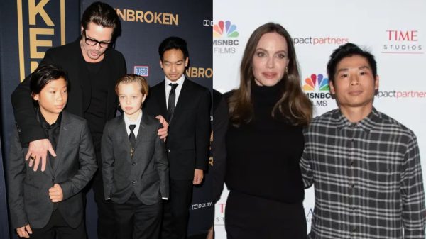 Pax, Brad Pitt and Angelina Jolie
