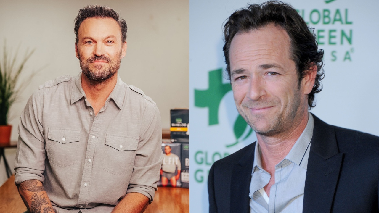Brian Austin and Luke Perry