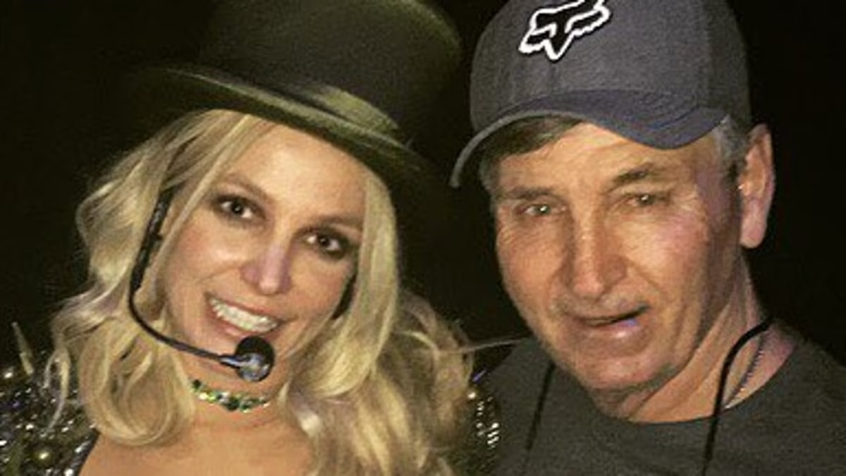 Britney Spears and her father